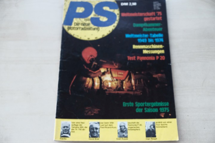 Deckblatt PS Sport Motorrad (05/1975)